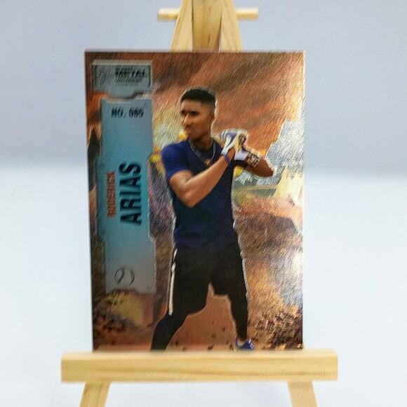 2022 Metal Skybox #85 Roderick Arias Card - Picture 3 of 4